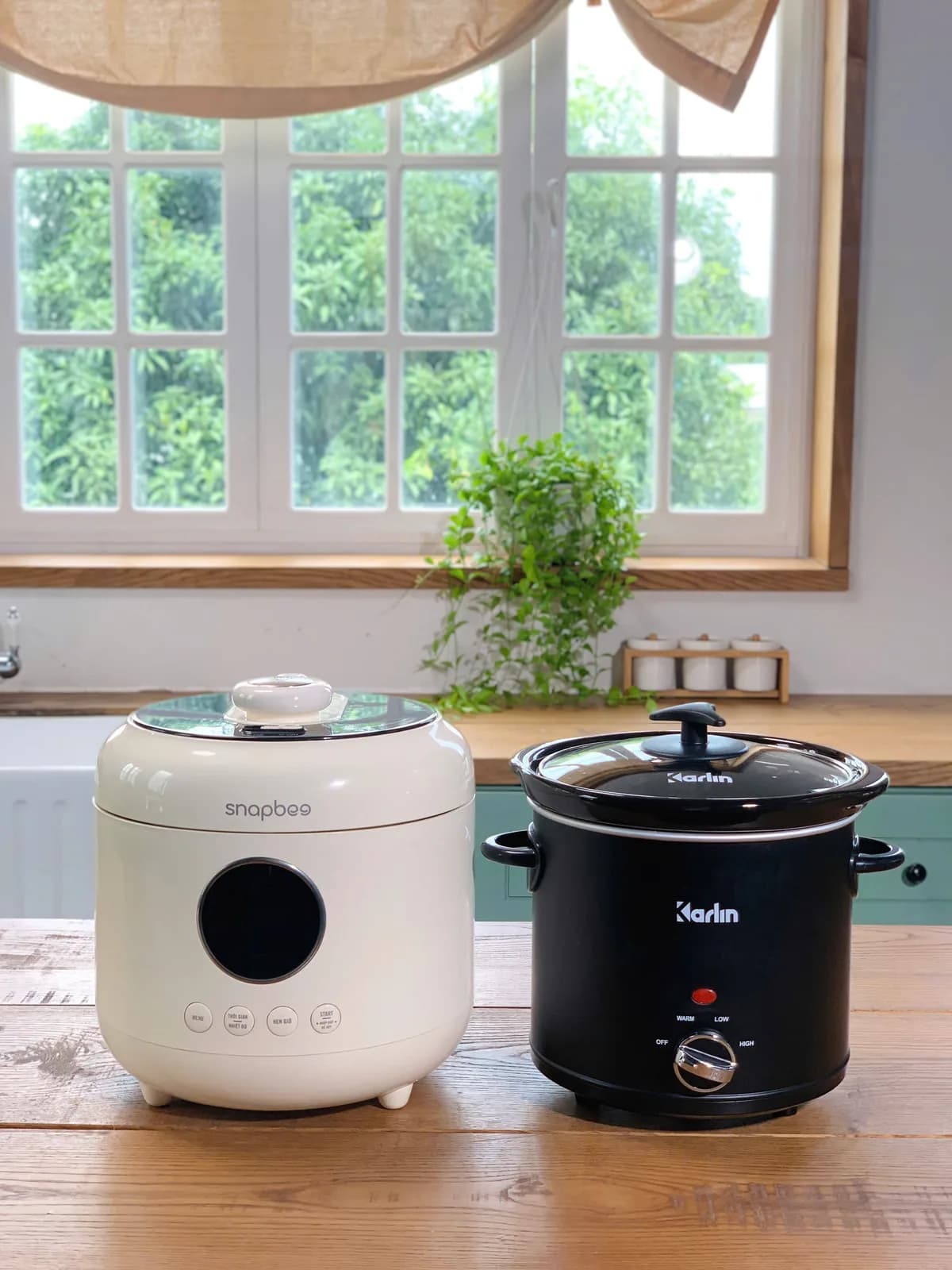 Nồi áp suất SnapBee Queen S45 (tặng Nồi nấu chậm Karlin SC35), ảnh 1