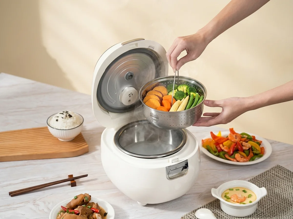 Xửng hấp inox 304 kèm theo