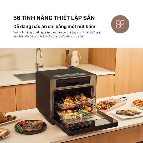 Nồi Chiên Hấp Đa Năng SnapBee SF20 PRO – Dung Tích 20 Lít – Inox 304 và 316 cao cấp – Đầy đủ phụ kiện – Bảo hành 2 năm chính hãng